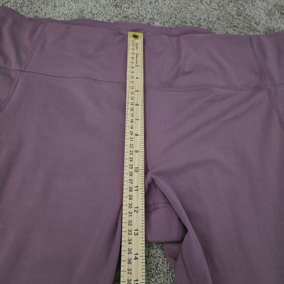 Athleta Ultimate Stash 7/8 Tight High Rise Leggings Mauve Purple Plus Size 3X - Picture 5 of 9